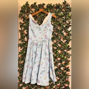 Hell Bunny Light Blue Under The Sea Dress